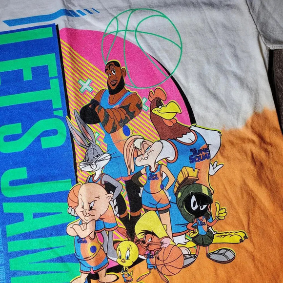 NWT Space Jam Boys Graphic T-Shirt Size Large - Picture 6 of 11